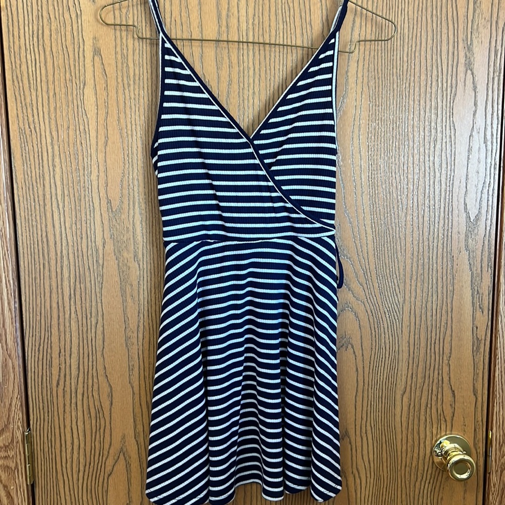 Small Blue striped rue21 dress
